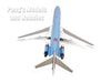 Boeing 727 727-200 Braniff International - GRAY - 1/200 Scale Diecast Model by Inflight 200