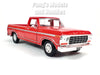 1977 Ford F-150 Customs Pickup Truck - RED - 1/24 Diecast Metal Model by Showcasts - Motormax
