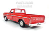 1977 Ford F-150 Customs Pickup Truck - RED - 1/24 Diecast Metal Model by Showcasts - Motormax