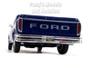 1977 Ford F-150 Customs Pickup Truck - BLUE - 1/24 Diecast Metal Model by Showcasts - Motormax