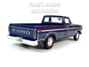 1977 Ford F-150 Customs Pickup Truck - BLUE - 1/24 Diecast Metal Model by Showcasts - Motormax
