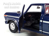 1977 Ford F-150 Customs Pickup Truck - BLUE - 1/24 Diecast Metal Model by Showcasts - Motormax