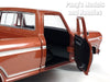 1977 Ford F-150 Customs Pickup Truck - BROWN - 1/24 Diecast Metal Model by Showcasts - Motormax