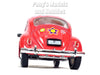 1967 Volkswagen VW Classic Beetle -  Red Flowers - 1/24 Scale Diecast Metal Model by Kinsmart (Copy)
