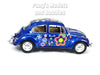 1967 Volkswagen VW Classic Beetle -  Blue Flowers - 1/24 Scale Diecast Metal Model by Kinsmart (Copy)