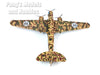 Saoia-Marchetti SM.79 SM 79 SM-79 Sparviero 253 Squadriglia, 104 Gruppo, 46 Stormo, Regia Aeronautica - Royal Italian Air Force 1/144 Scale Diecast Model by Altaya