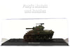 M4 Sherman Medium Tank & Display Case - US ARMY - 1/72 Scale Diecast Model by Atlas