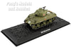 M4 Sherman Medium Tank & Display Case - US ARMY - 1/72 Scale Diecast Model by Atlas