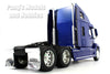 Freightliner Century Class S/T Extended Cab - BLUE - 1/32 Scale Diecast Metal and Plastic Model by Welly