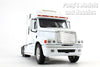 Freightliner Century Class S/T Extended Cab - WHITE - 1/32 Scale Diecast Metal and Plastic Model by Welly