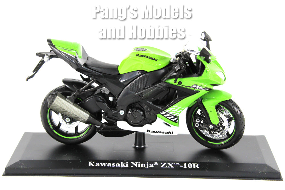 Motocicleta en miniatura 1/12e Kawasaki Ninja ZX10R (2010) Maisto -  Miniatura