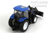 4 Inch New Holland Tractor T6 with Loader 1/48 Scale Diecast & Plastic Model by Newray