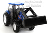 4 Inch New Holland Tractor T6 with Loader 1/48 Scale Diecast & Plastic Model by Newray