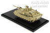 M1A2 Abrams TUSK US Army 4th Armored Div, Iraq, 2011 Display Case - 1/72 Scale Model by Panzerkampf