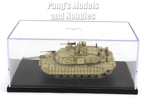 M1A2 Abrams TUSK US Army 3rd Armored Cavalry Regiment, Iraq, 2011 Display Case - 1/72 Scale Model by Panzerkampf