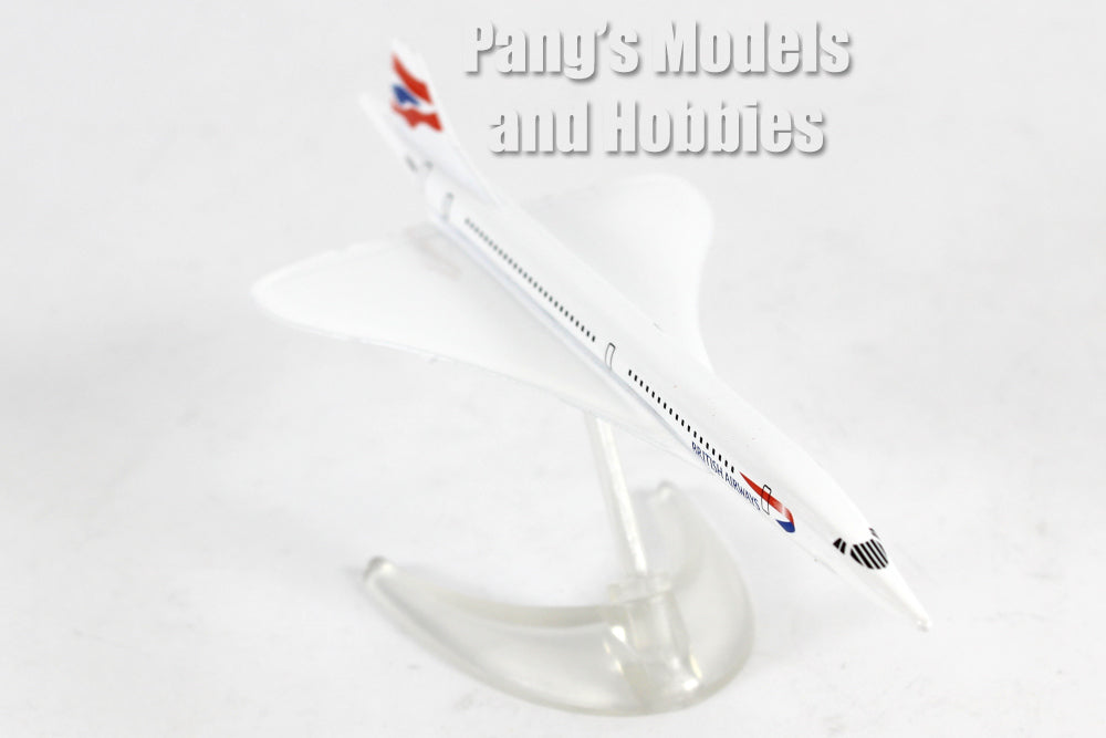 5.5 Inch Concorde British Airlines 1/441 Scale Diecast Metal Model by Corgi