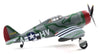 Republic P-47 Thunderbolt Francis "Gabby" Gabreski - USAAF 1/72 Scale Diecast Metal Model by Militaria