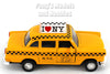 4.5 Inch I Love New York Yellow Taxi Cab 1/32 Scale Diecast Metal Model by Kinsmart