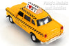 4.5 Inch I Love New York Yellow Taxi Cab 1/32 Scale Diecast Metal Model by Kinsmart
