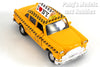 4.5 Inch I Love New York Yellow Taxi Cab 1/32 Scale Diecast Metal Model by Kinsmart
