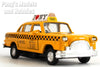 4.5 Inch I Love New York Yellow Taxi Cab 1/32 Scale Diecast Metal Model by Kinsmart