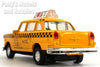 4.5 Inch I Love New York Yellow Taxi Cab 1/32 Scale Diecast Metal Model by Kinsmart