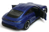 2020 Porsche Taycan Turbo S - Blue - 1/24 Scale Diecast Model by Welly