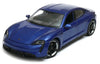 2020 Porsche Taycan Turbo S - Blue - 1/24 Scale Diecast Model by Welly