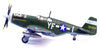 P-51 P-51B Mustang "Ole-II" 10.5-victory ace 1st Lt. William Hovde, 358th Fighter Squadron, 355th Fighter Group "Steeple Morden Strafers," USAAF, RAF Steeple Morden, March 1944 1/72 Scale Diecast Metal Model by Legion (Copy)