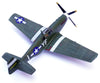 P-51 P-51B Mustang "Ole-II" 10.5-victory ace 1st Lt. William Hovde, 358th Fighter Squadron, 355th Fighter Group "Steeple Morden Strafers," USAAF, RAF Steeple Morden, March 1944 1/72 Scale Diecast Metal Model by Legion (Copy)