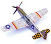 P-51 P-51B Mustang "Sweet Clara II" 319th Fighter Squadron, 325th Fighter Group "The Checkertail Clan," USAAF, Operation Reunion, Romania, 1944 1/72 Scale Diecast Metal Model by Legion