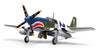 P-51 P-51B Mustang - John Bennett, 487th Fighter Squadron, 352nd Fighter Group "Blue-Nosed Bastards of Bodney," USAAF, RAF Bodney, England, 1944 1/72 Scale Diecast Metal Model by Legion (Copy)