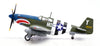 P-51 P-51B Mustang - John Bennett, 487th Fighter Squadron, 352nd Fighter Group "Blue-Nosed Bastards of Bodney," USAAF, RAF Bodney, England, 1944 1/72 Scale Diecast Metal Model by Legion (Copy)
