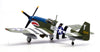 P-51 P-51B Mustang - John Bennett, 487th Fighter Squadron, 352nd Fighter Group "Blue-Nosed Bastards of Bodney," USAAF, RAF Bodney, England, 1944 1/72 Scale Diecast Metal Model by Legion (Copy)