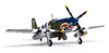 P-51 P-51B Mustang - John Bennett, 487th Fighter Squadron, 352nd Fighter Group "Blue-Nosed Bastards of Bodney," USAAF, RAF Bodney, England, 1944 1/72 Scale Diecast Metal Model by Legion (Copy)