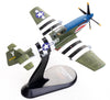 P-51 P-51B Mustang - John Bennett, 487th Fighter Squadron, 352nd Fighter Group "Blue-Nosed Bastards of Bodney," USAAF, RAF Bodney, England, 1944 1/72 Scale Diecast Metal Model by Legion (Copy)