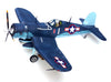 Vought F4U Corsair – "Big Hog" 11-victory ace and VF-17 "Jolly Rogers" commanding officer Capt. Tommy Blackburn, U.S. Navy, 1943 1/72 Scale Diecast Metal Model by Legion