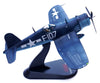 Vought F4U Corsair – Corsair 11 Victory Ace 1st Lt. Phillip DeLong, Marine Fighter Squadron 224 VMF-224 "Fighting Bengals", 1945 1/72 Scale Diecast Metal Model by Legion