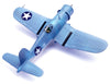 Vought F4U Corsair – "Daphne 'C'" 12-victory ace 2nd Lt. James N. Cupp, Marine Fighter Squadron 213 VMF-213 "Hell Hawks" Guadalcanal, July 1943 1/72 Scale Diecast Metal Model by Legion