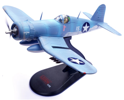 Vought F4U Corsair – "Daphne 'C'" 12-victory ace 2nd Lt. James N. Cupp, Marine Fighter Squadron 213 VMF-213 "Hell Hawks" Guadalcanal, July 1943 1/72 Scale Diecast Metal Model by Legion