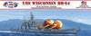 Battleship USS Wisconsin BB-64 US NAVY 1/665 Scale Plastic Model Kit - ASSEMBLY REQUIRED by Atlantis