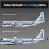 Boeing KC-97 KC-97L Stratofreighter USAF 1/144 Scale Plastic Model Kit (Assembly Required) by Academy