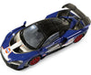 2019 McLaren Senna - BLUE - Gulf Racing # 56 1/24 Diecast Metal Model by MotorMax w/ BOX