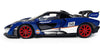 2019 McLaren Senna - BLUE - Gulf Racing # 56 1/24 Diecast Metal Model by MotorMax w/ BOX