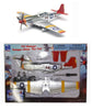 North American P-51 P-51D Red Tails - Tuskegee Airmen - 1/48 Scale Model by NewRay