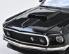 1969 Ford Mustang Boss 429 - BLACK - 1/24 Diecast Metal Model by Welly