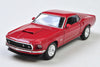 1969 Ford Mustang Boss 429 - RED - 1/24 Diecast Metal Model by Welly