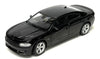 2016 Dodge Charger R/T - BLACK - 1/24 Diecast Metal Model by Welly