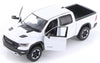 2019 Dodge Ram 1500 Crew Cab Rebel - WHITE -1/27 Diecast Metal Model by Showcasts