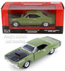 1969 Dodge Coronet Super Bee - GREEN - 1/24 Scale Diecast Model by Showcasts w/ BOX